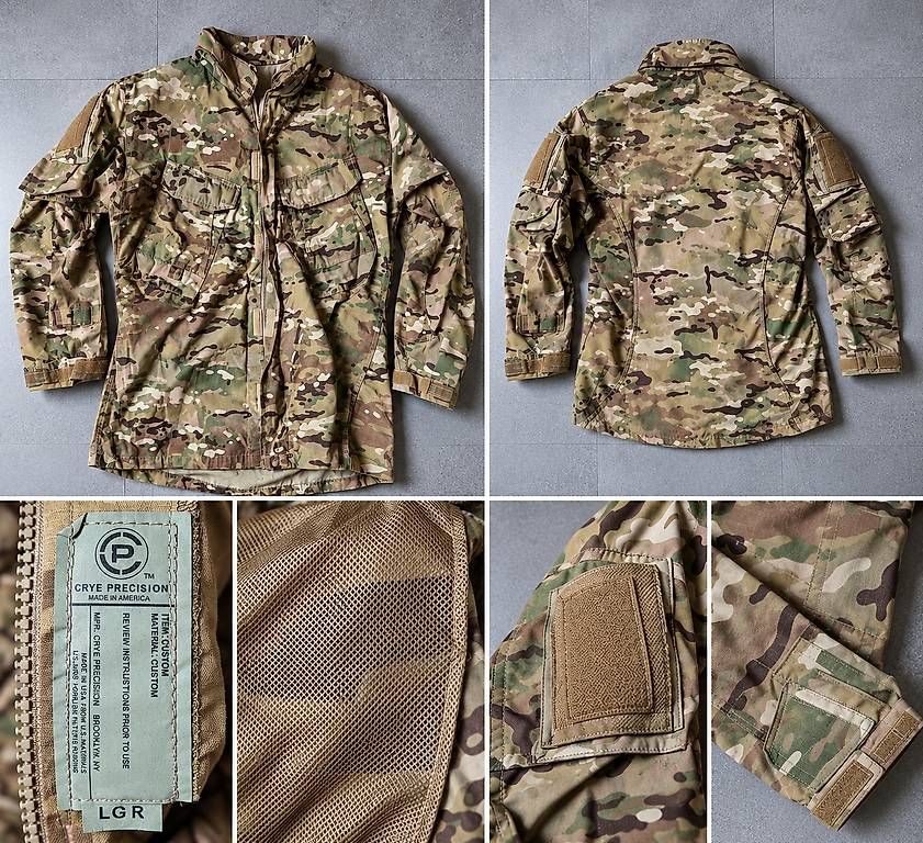 US Army Uniformen: originale Crye Precision MultiCam Field Shirt – Gebraucht aus Rothenfluh von BushOps