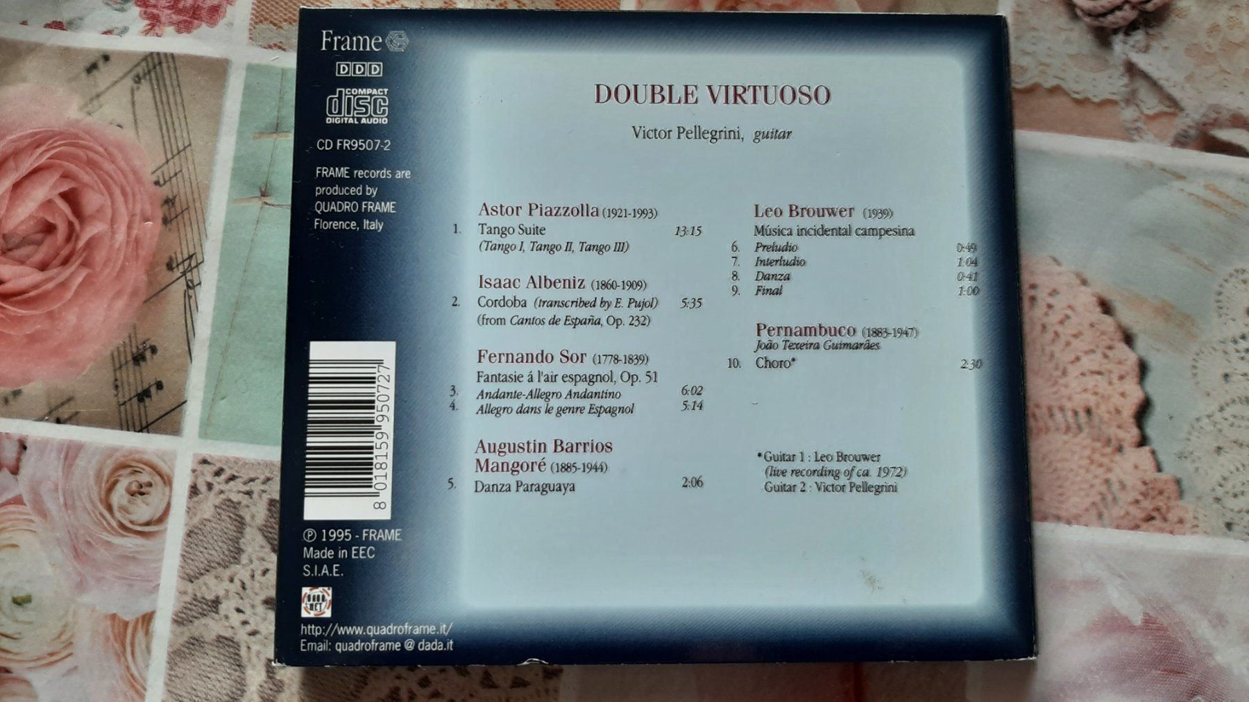 CD: CD Victor Pellegrini - Double Virtuoso – Usato da Pully venduto da bro_n52j 1