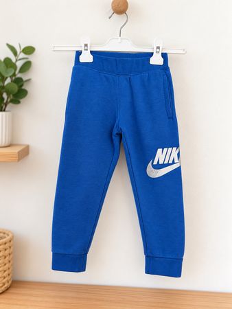 Nike Kinder Trainingshose Gr. 98-104 lange Hose Blau Sport