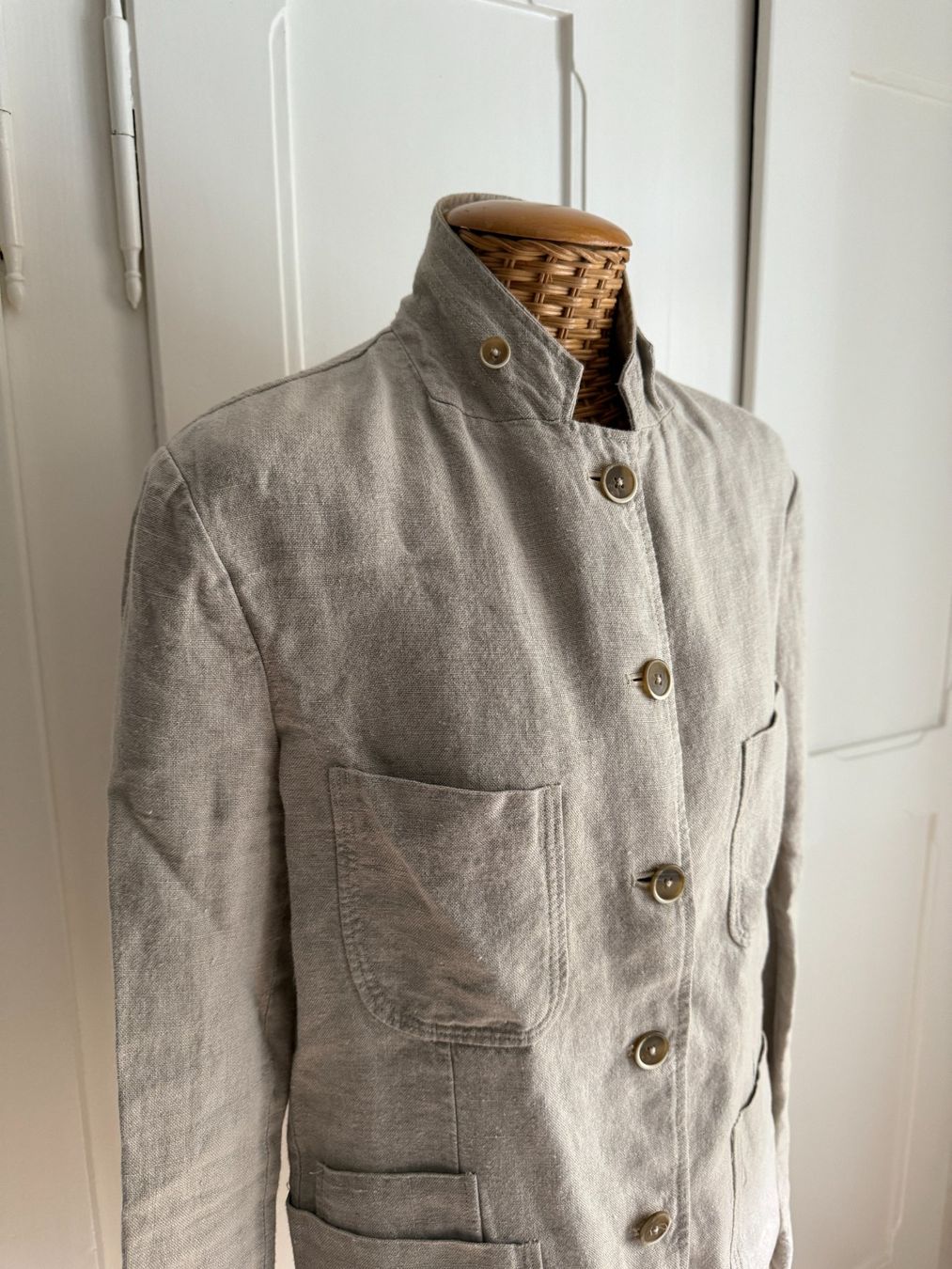 Vestes: BARENA - Leinenjacke beige 46 – D'occasion à Zürich par Diazaio 1