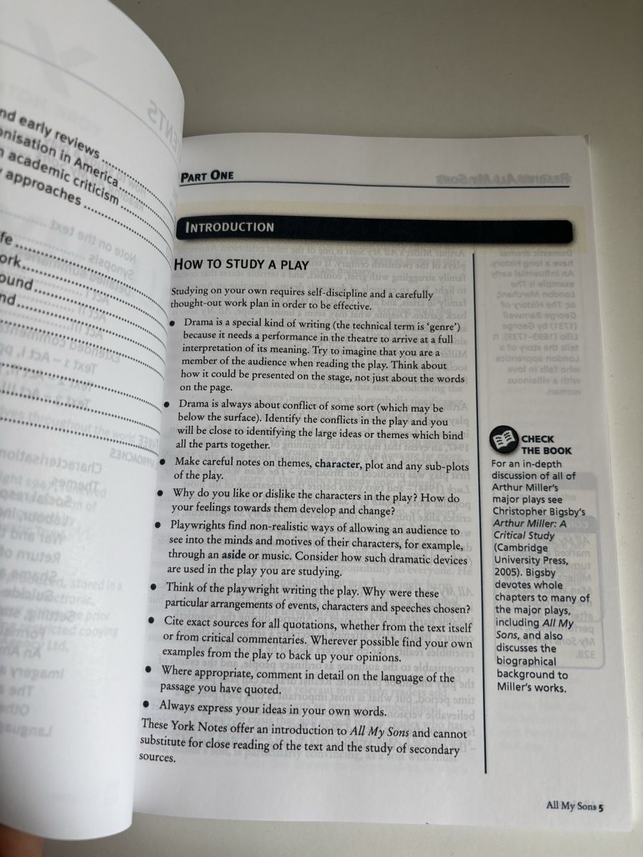 Libri: All my sons york notes – Nuovo (secondo la descrizione) da Solothurn venduto da amelie.br 2