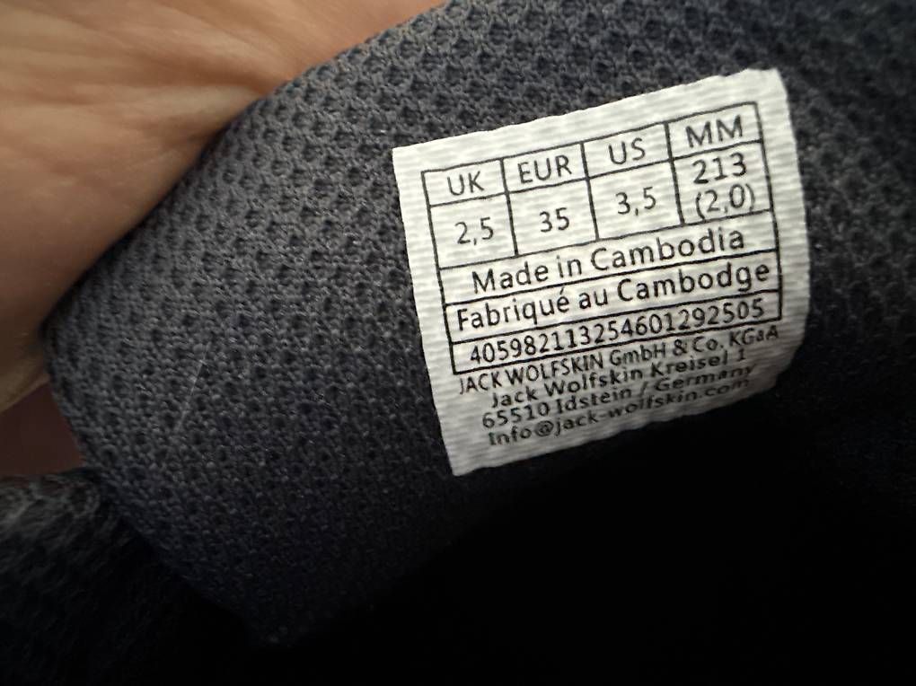 Scarpe per ragazzi: Jack Wolfskin Trekkingschuhe Gr 35 – Usato da Wengi b. Büren venduto da switte 3