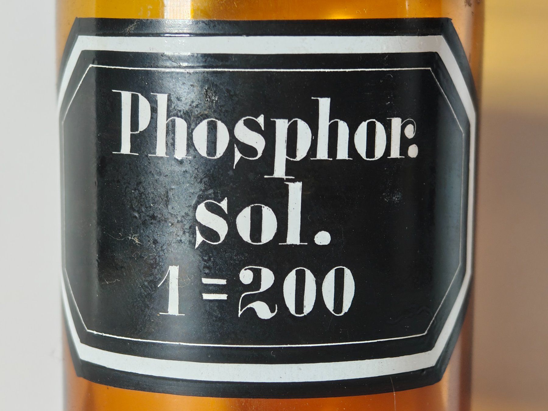 Accessori da laboratorio: Apothekerflasche Phosphor. Um 1920 14cm – Usato da Monthey venduto da 19_karen_84 1