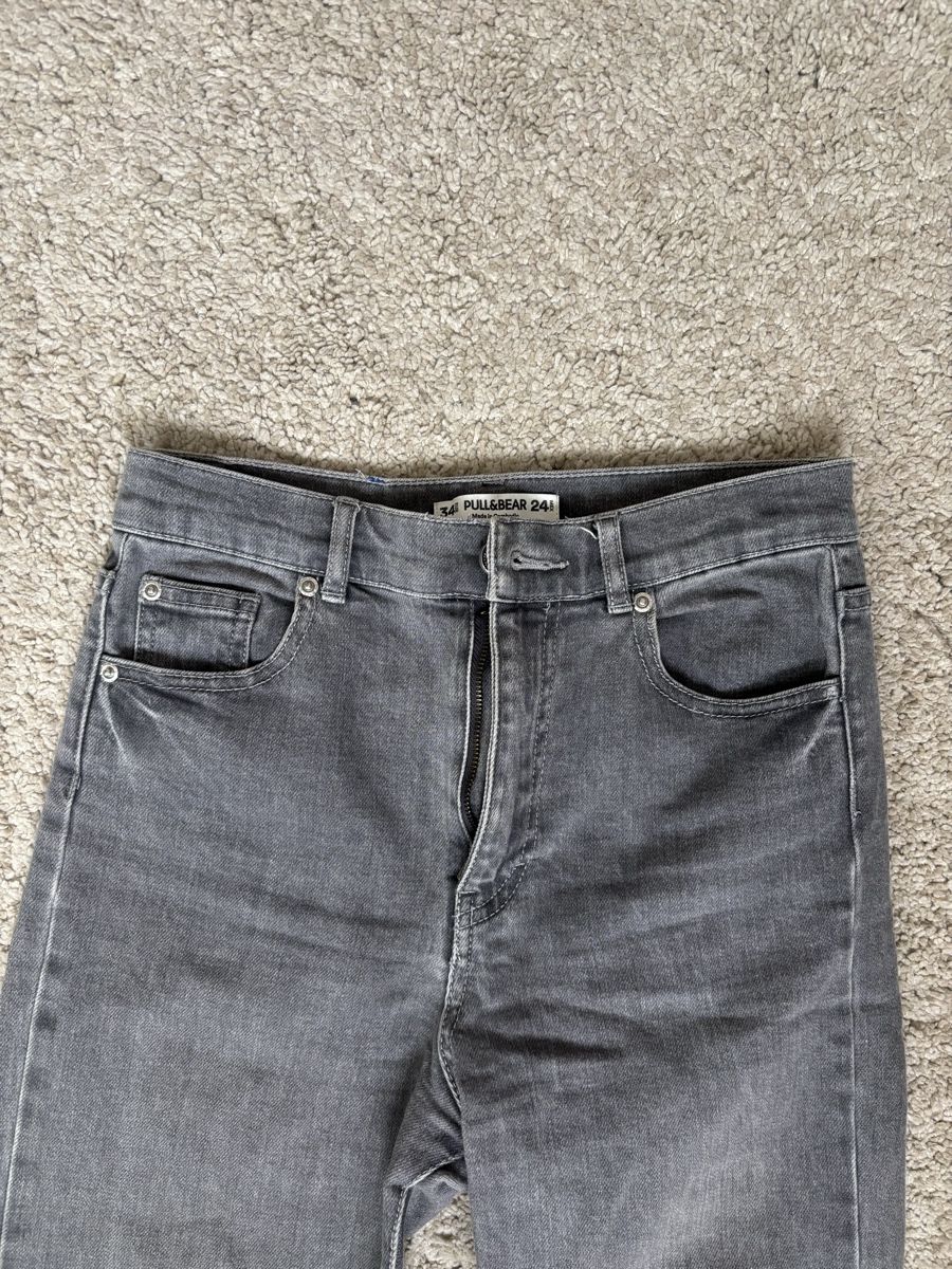 Pull&Bear Jeans: Jeans grigi dritti – Usato da Bern venduto da katypustovarov 1