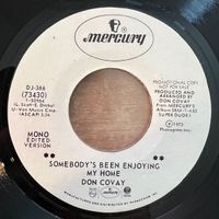 Don Covay - Somebody's Been Enjoying My Home / US-Promo 1973