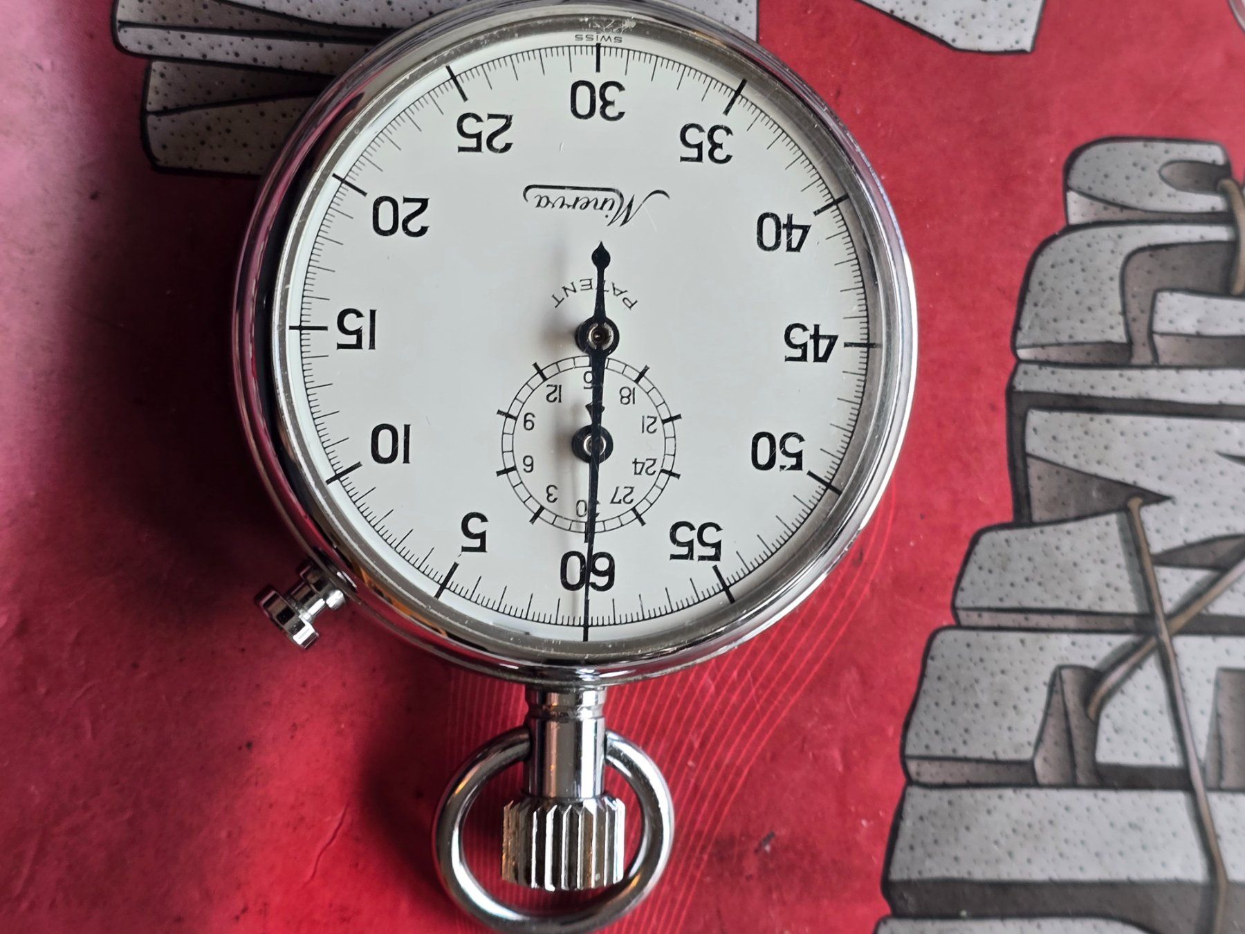 Orologi: 133 Minerva Stoppuhr Chronograph – Usato da Muri AG venduto da Corredor 2