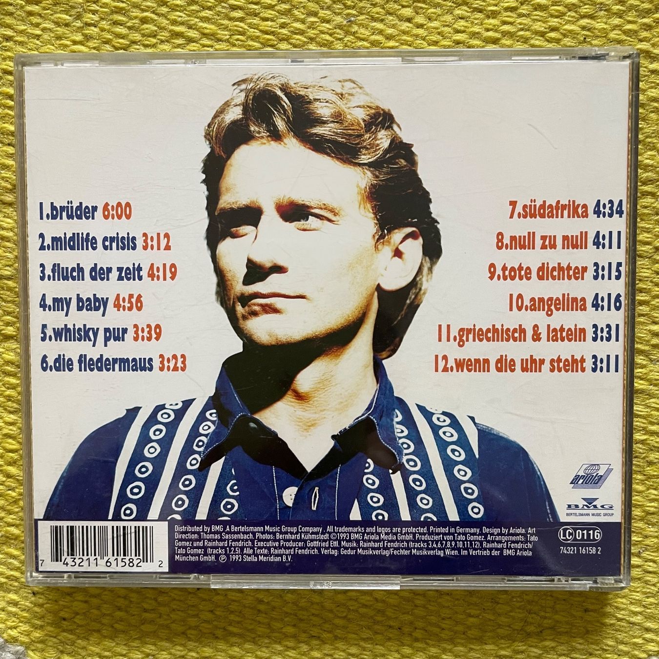 CD: RAINHARD FENDRICH-BRÜDER – Usato da Rorschacherberg venduto da CD-Roli 1