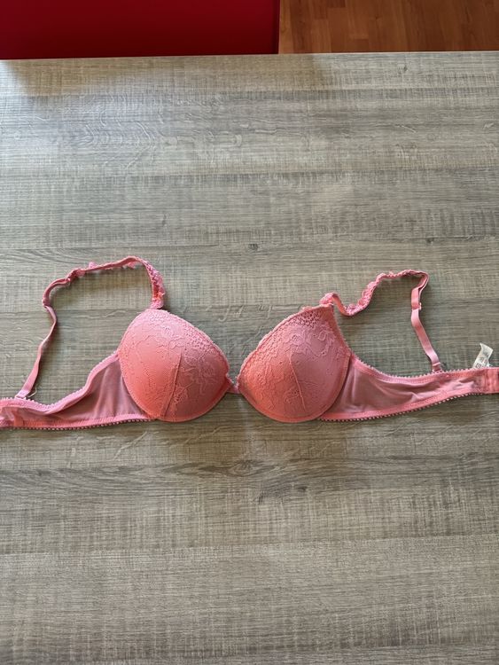 Soutien-gorge LOU PARIS 100B Rose - Neuf Avec étiquettes - Polyamide