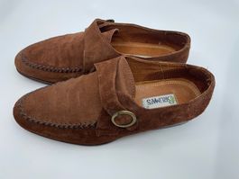 Vintage Italian Suede Loafers