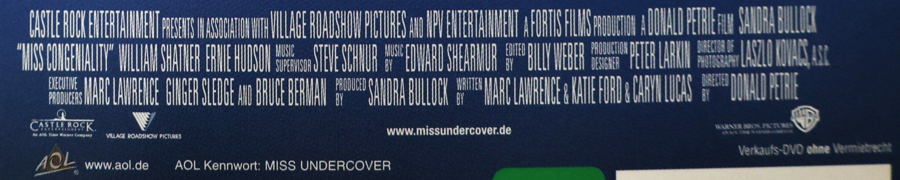 Tutti i DVDs: MISS UNDERCOVER – Usato da Riedikon venduto da gra_r5w8 3