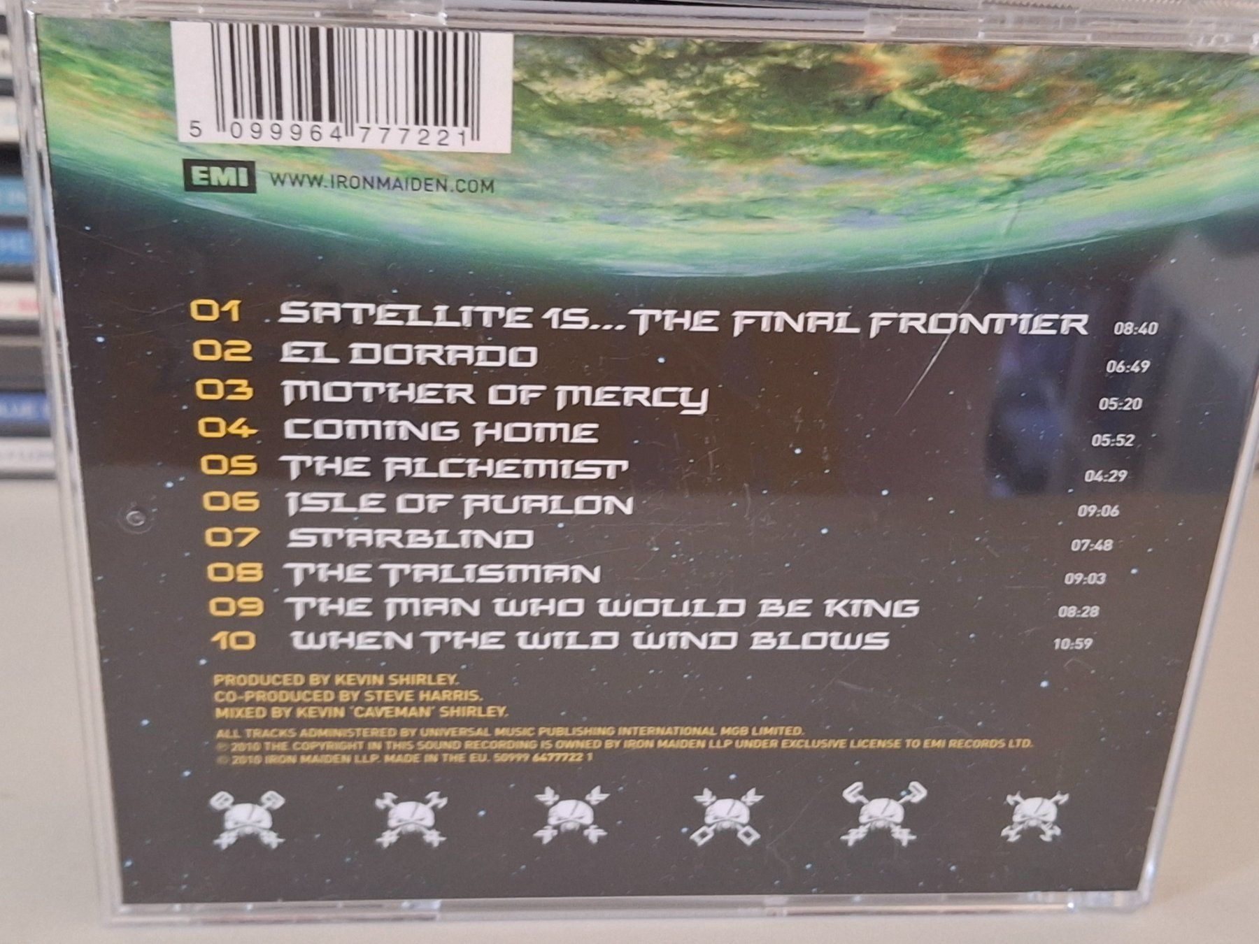 CDs: CD Iron Maiden -  The Final Frontier – D'occasion à Aarberg par Jackup1 1