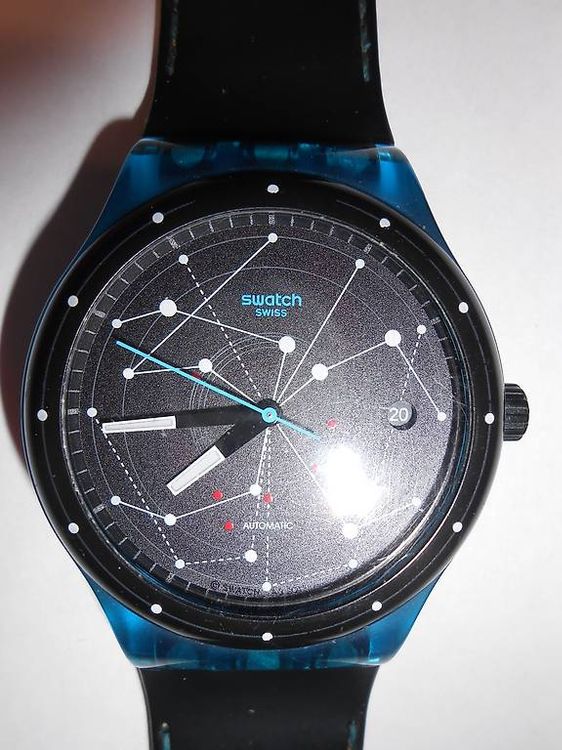 Swatch Montres: Swatch Sistem 51 Automatik blau – D'occasion à Gipf-Oberfrick par Livingstone5 1