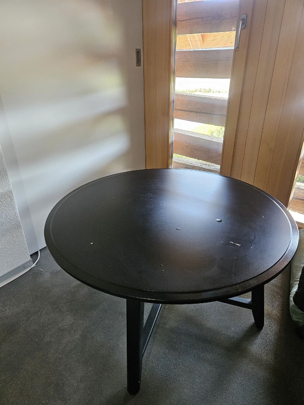 Tavoli: KRAGSTA Couchtisch schwarz 90 cm – Usato da Lyssach venduto da Jan_bhb8 1