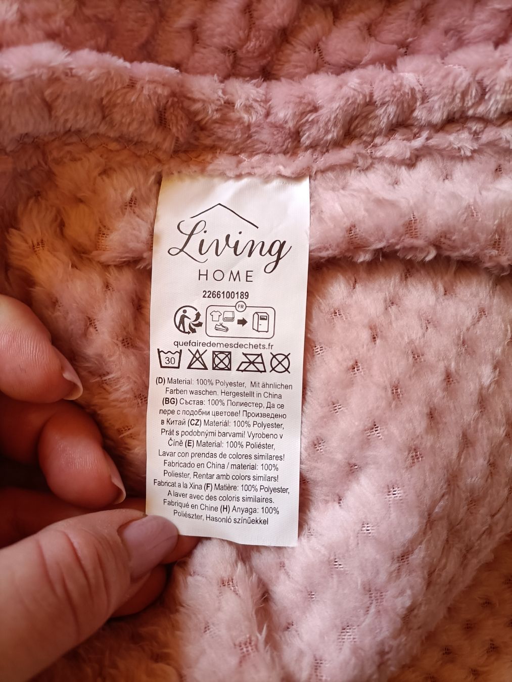 Coperte: Rosa Decke – Nuovo e nell'imballaggio originale da St. Gallen venduto da jan_ccx7 1