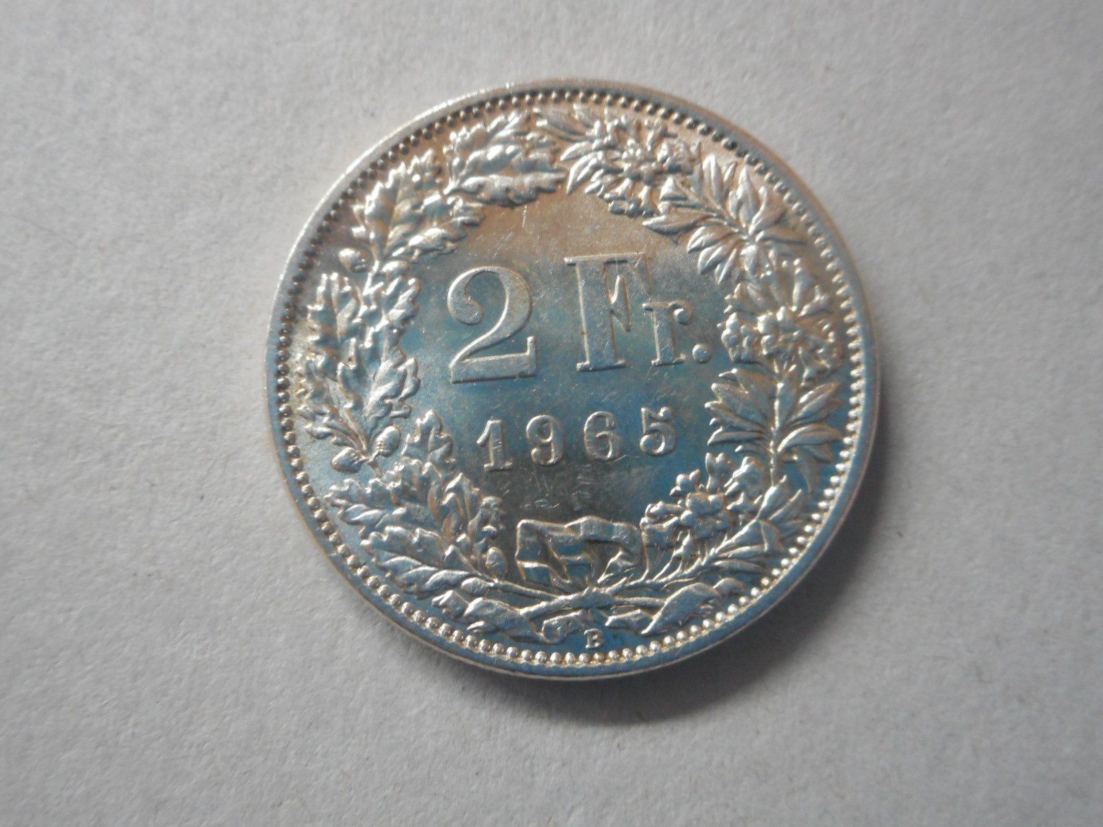 Tutti le monete: 2 Fr. 1965 silber – Usato da Kriegstetten venduto da pizlad2010 1