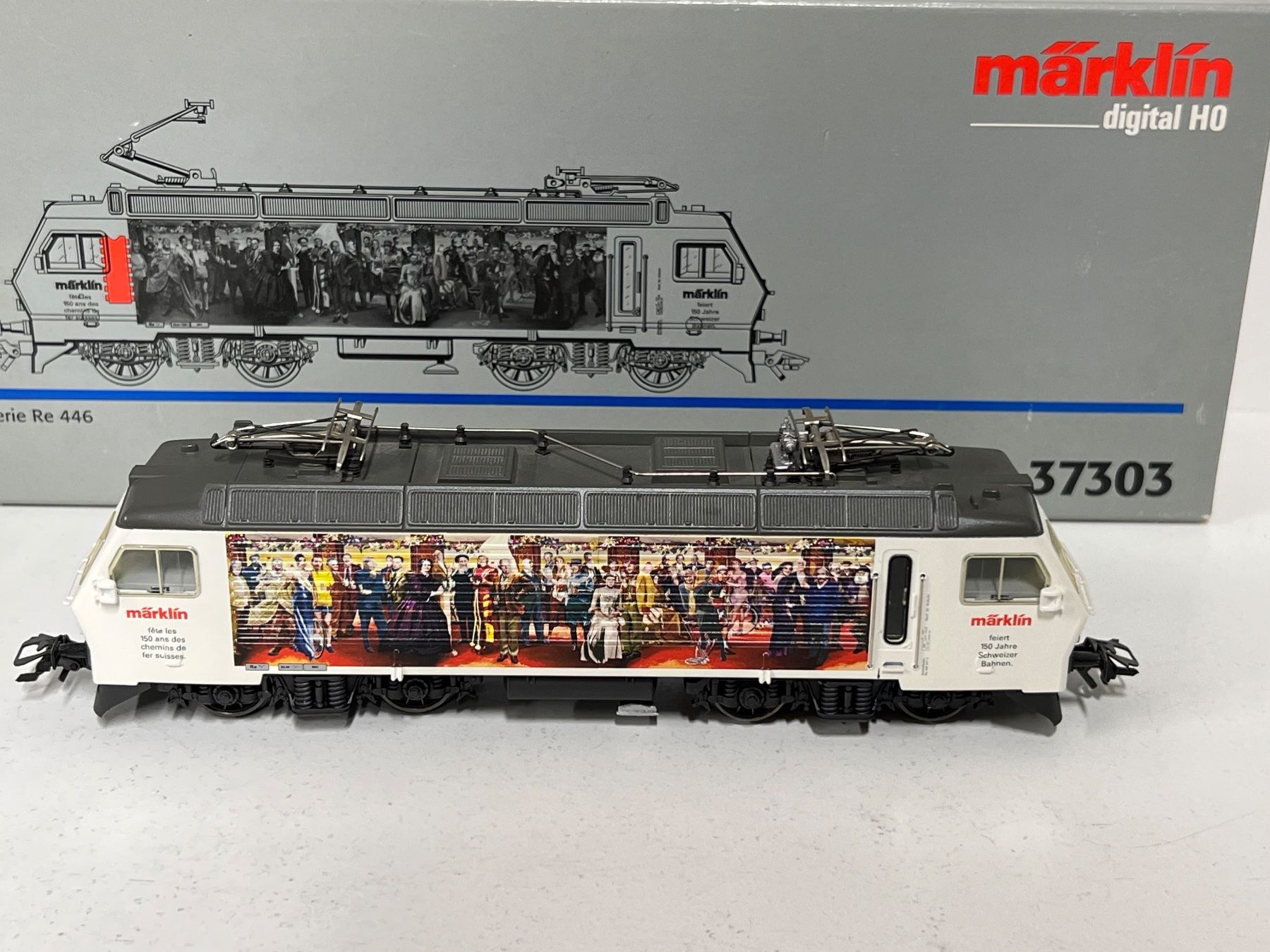 Märklin Modellini di ferrovie: Märklin 37303 SOB   Serie Re 446 Digital – Nuovo (secondo la descrizione) da Neuenhof venduto da ludovicco 2