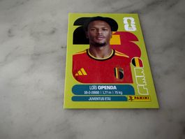 Panini FIFA 2026 Sticker: Lois Openda - Belgien BEL 19