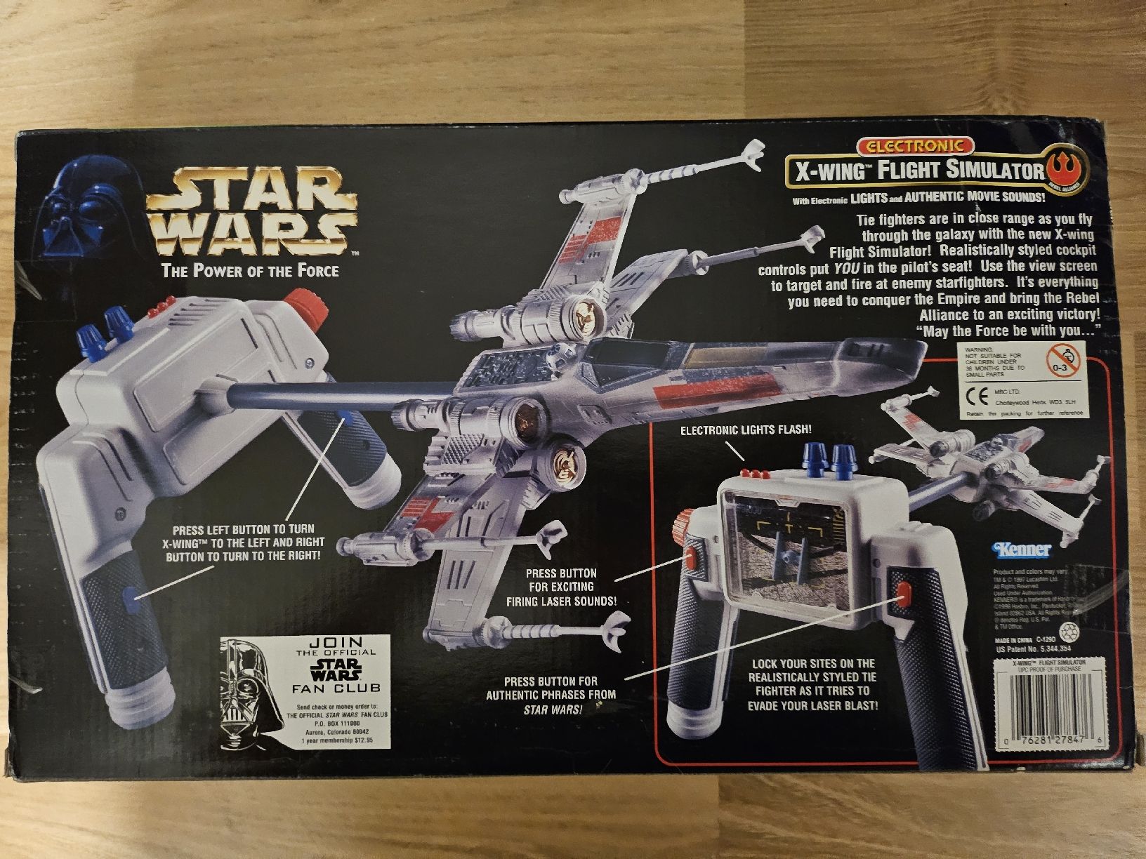 Spielzeuge: Star Wars X-Wing Electronic Flight Simulator Neuverpackt. – Neu und originalverpackt aus Emmetten von Jflow5430 5