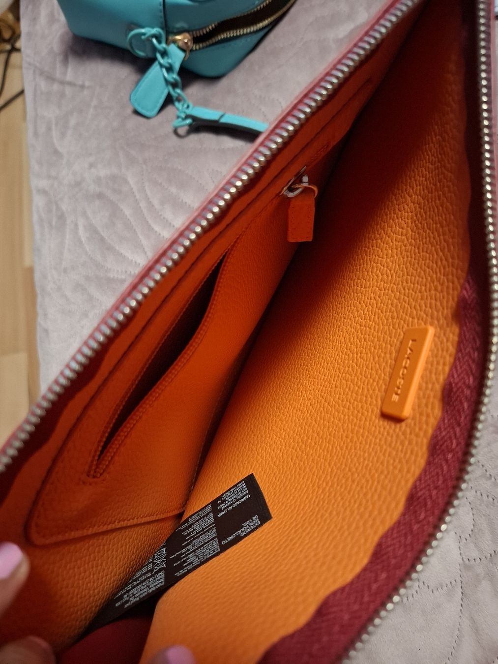 Lacoste Borse da donna: Lacoste Clutch neu – Nuovo (secondo la descrizione) da Netstal venduto da Queen37 3