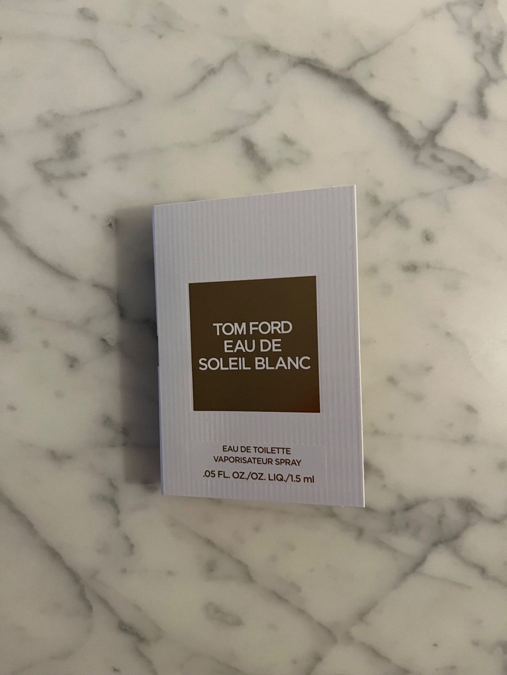 Tom Ford Parfums & Eau de Toilette: Tom Ford Eau De Soleil Blanc New Version Official Sample 1.5 – Neuf avec emballage d'origine à Wetzikon ZH par MW.S 1
