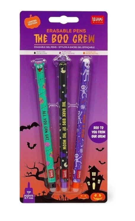 Legami Penna & Evidenziatori: Legami stylos effaçables Halloween 2025 – Nuovo e nell'imballaggio originale da Yvorne venduto da Didier66