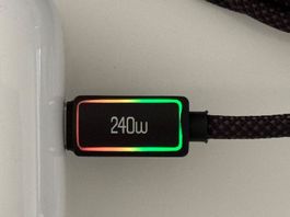 240W USB-C Kabel 2m - Apple iPhone 15, Samsung S24, Macbook