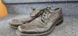 Claudio Conti Herrenschuhe Leder schwarz, Grösse 42 Herbst
