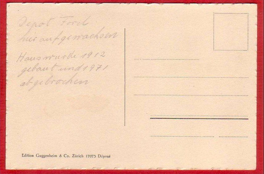 Cartoline postali: GRUSS VON DER FORCH – Usato da Grüningen venduto da Kartenlaube 1