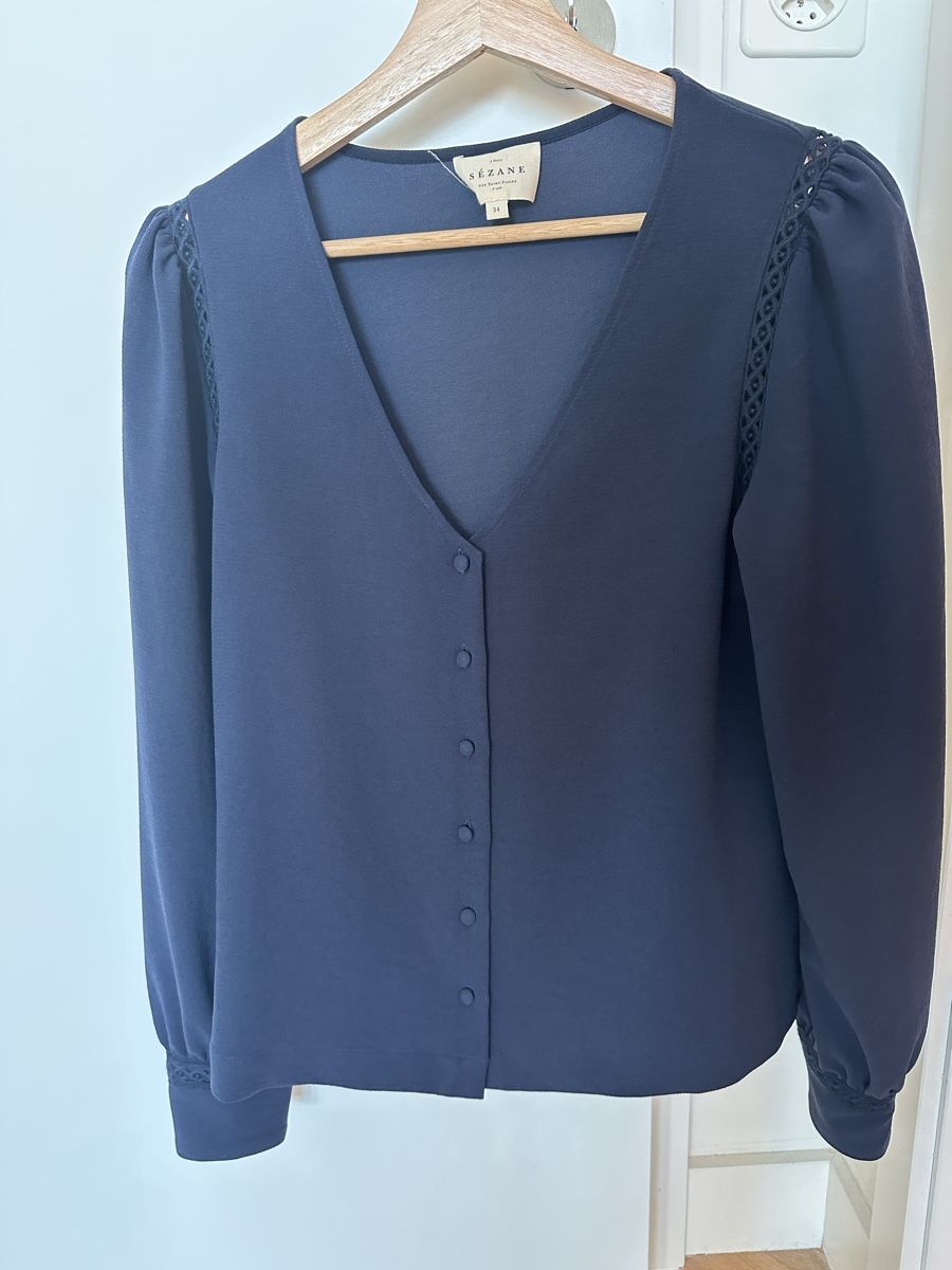 Sezane Blusen: Blouse Sézane – Neu (gemäss Beschreibung) aus St-Sulpice VD von juliane43