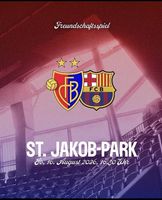 1 Ticket FC Basel vs Barcelona Sektor B2 Balkon