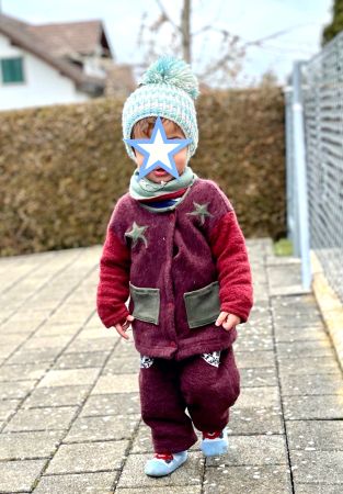 100% Wollfleece Jacke, Pullover, Muelisingfrei