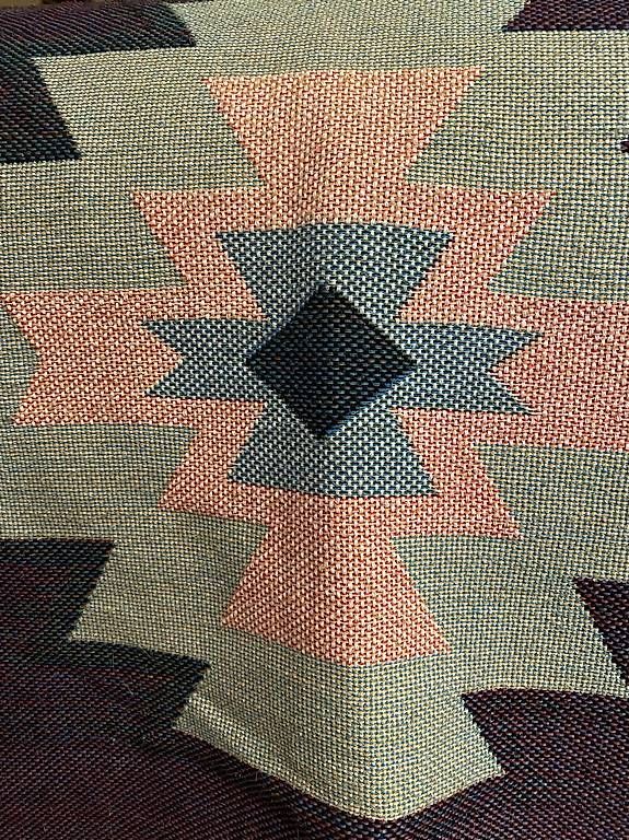 Couvertures: Sofadecke 90x90cm Boho Style mit Fransen – D'occasion à Bern par Mondol 1