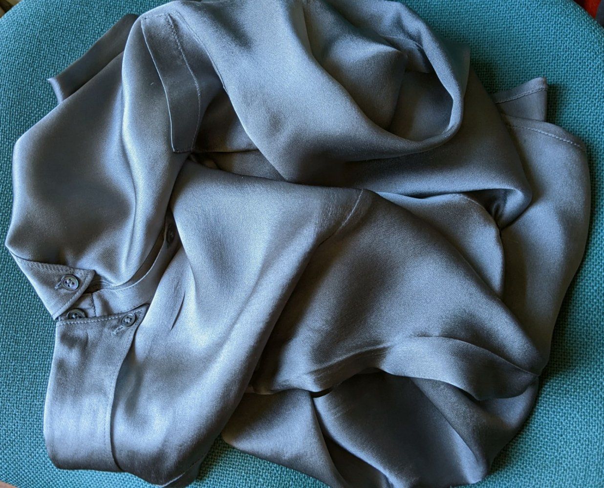Camicette: ERIC BOMPARD : Chemisier 100% soie gris-bronze S – Nuovo (secondo la descrizione) da Petit-Lancy venduto da lilycerise 4