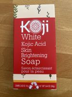 Koji White Kojic Acid Seife 2 Stueck neu in OVP 160g