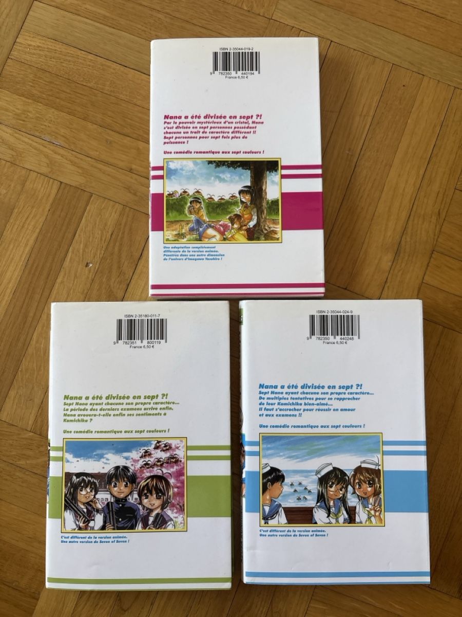 Fumetti: Seven of Seven manga  – Usato da Plan-les-Ouates venduto da pat_xfr8 1