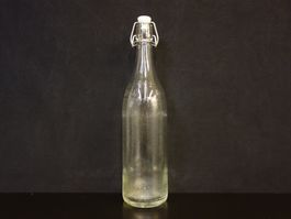schöne alte Flasche MINERALQUELLE BAD KNUTWIL 1968 BÜLACH