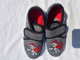 Hausschuhe Paw Patrol Grösse 26 Klettverschluss