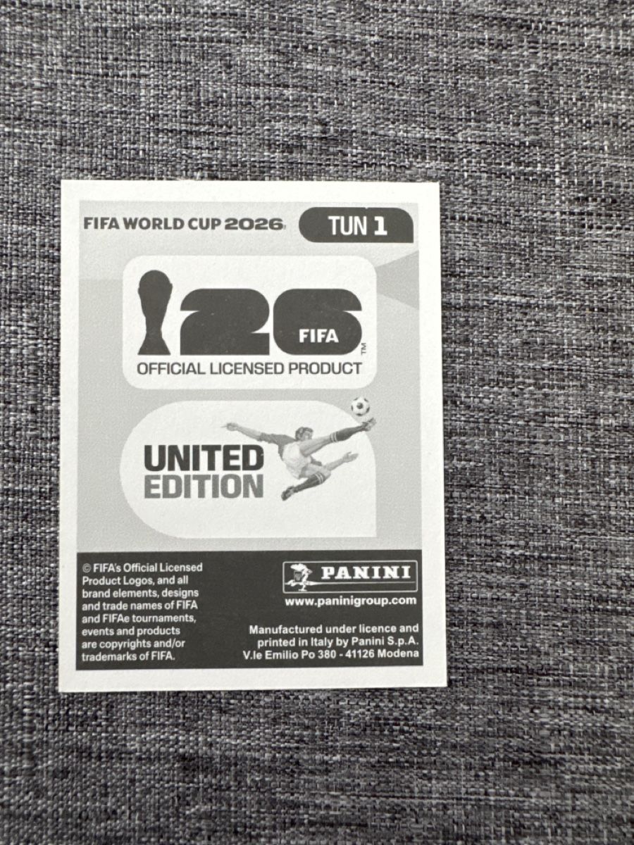 Panini Carte collezionabili: Panini WM 2026 - TUN 1 - Tunisia – Nuovo e nell'imballaggio originale da Fribourg venduto da wor_lp9t 1
