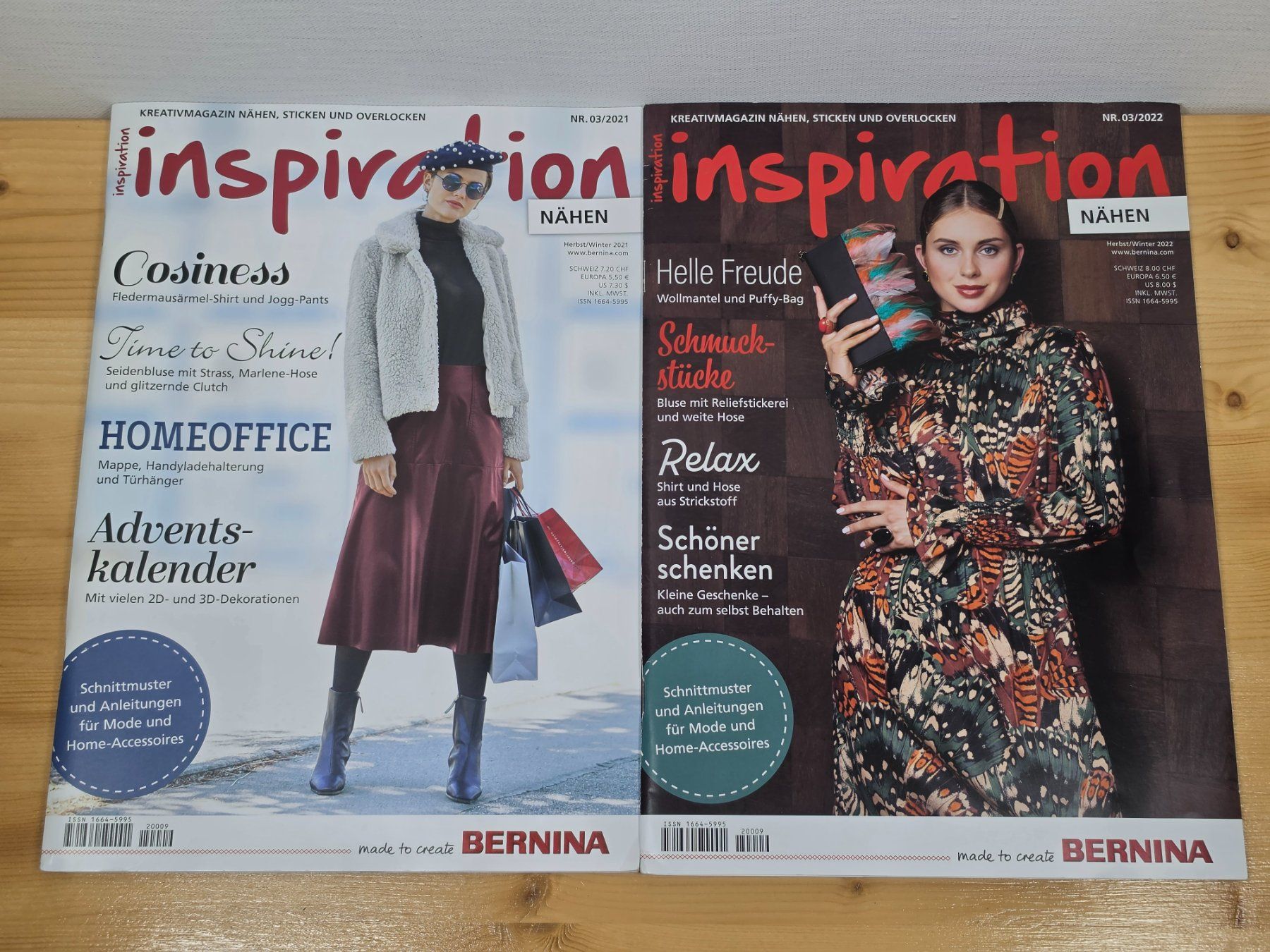 Schnittmuster: Set: 15 BERNINA Inspiration Hefte – Gebraucht aus Wil SG von gle_n2ty 2