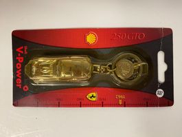 Ferrari 250 GTO Schlüsselanhänger Farbe gold L=10 cm ca. 537