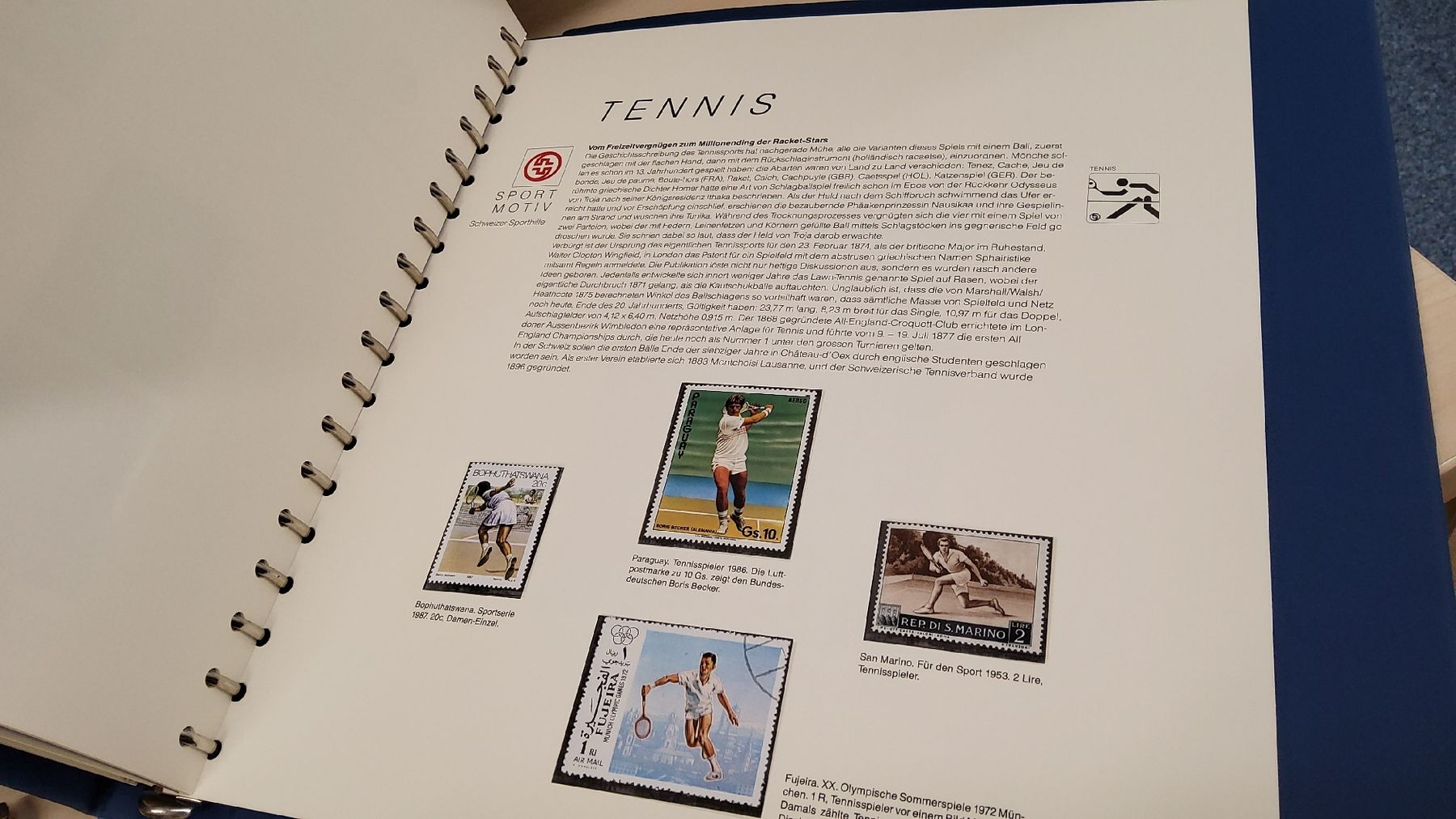 Tutti i francobolli: Schweizer Sporthilfe Briefmarkensammlung, komplett! – Usato da Herisau venduto da Nluanalucas 7