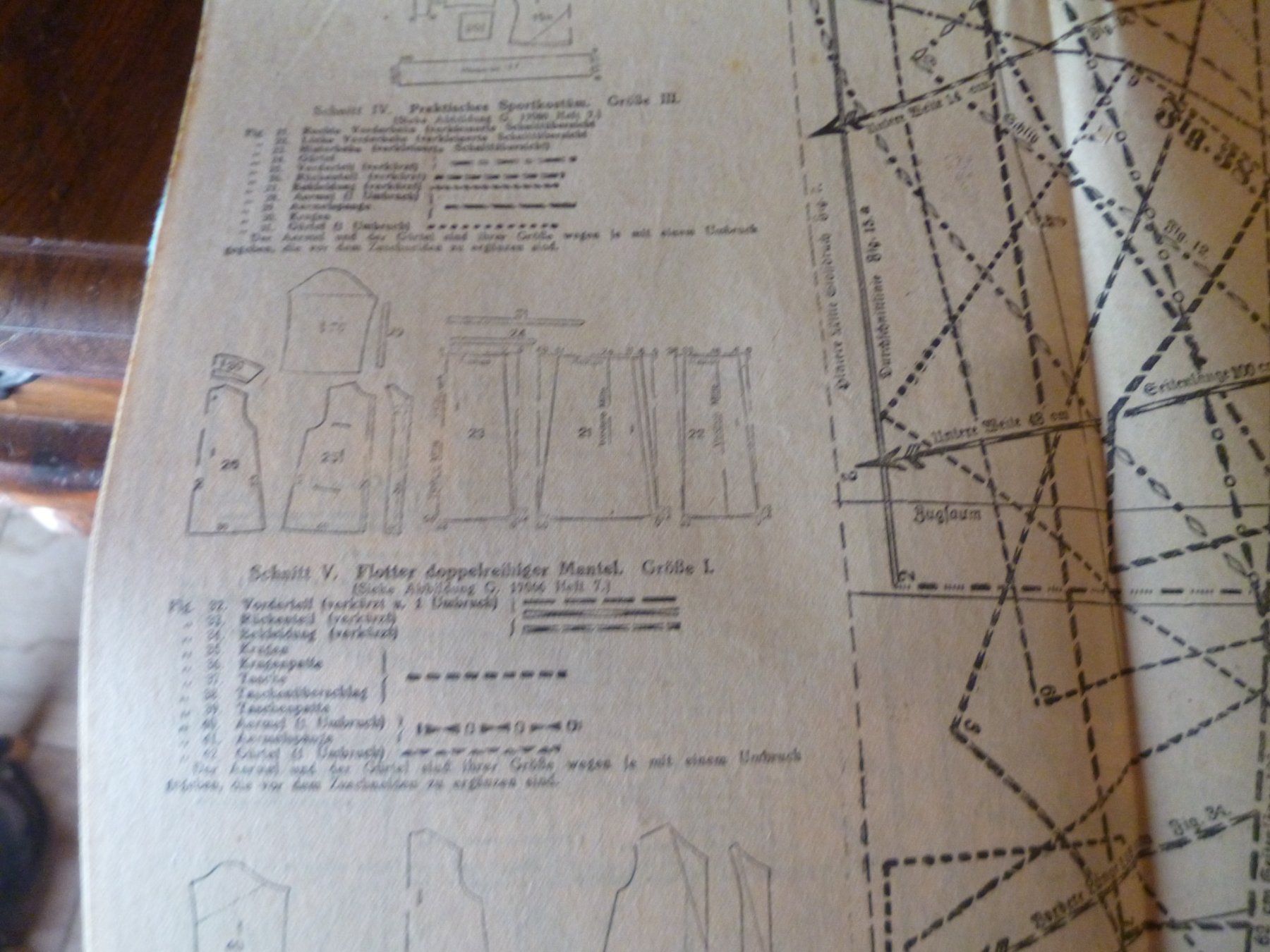 Cartamodelli: Die neueste Deutsche Mode mit Schnittbogen Design Schneider – Usato da Luzern venduto da leseratte24 6