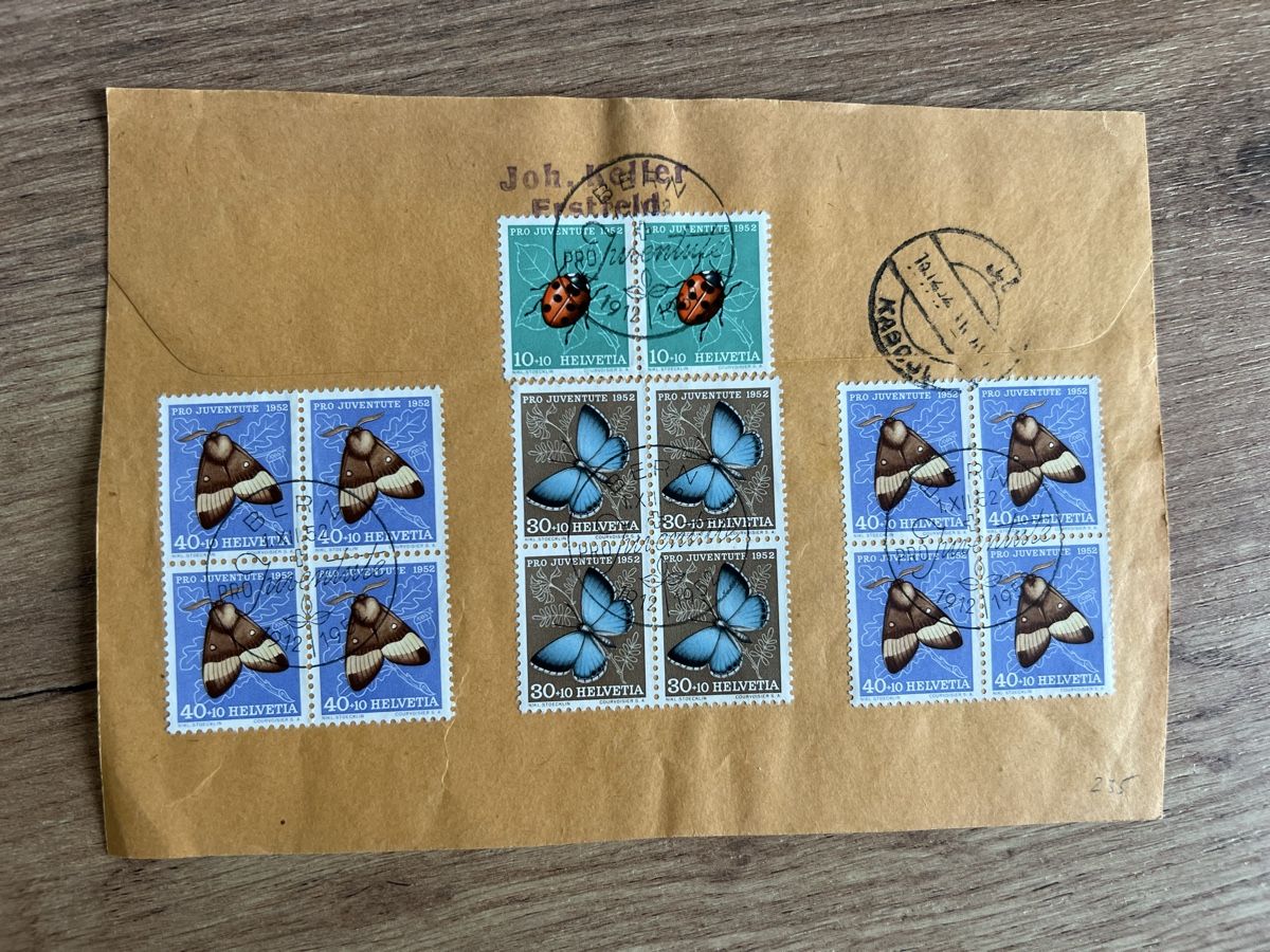 Tutti i francobolli: 11Stk. alte Pro Juventute FDC ab 1951 – Usato da Braunau venduto da Desil2511 3