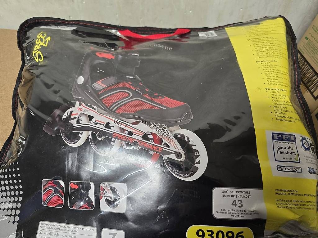 Pattini in linea & Pattini a rotelle: Inline Skates / Rollerblades Grösse 43  gebraucht – Usato da Langendorf venduto da Mali125