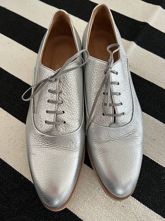 Marc Cain Damenschuhe: Marc Cain Schuhe Gr.40 Silber Kork – Gebraucht aus Zürich von hamtaro26 4