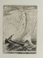 Exlibris Karl Blossfeld - Original Radierung Erotik