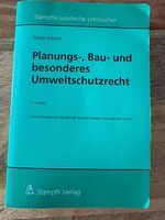 Planungs-, Bau- und besonderes Umweltschutzrecht, Hänni