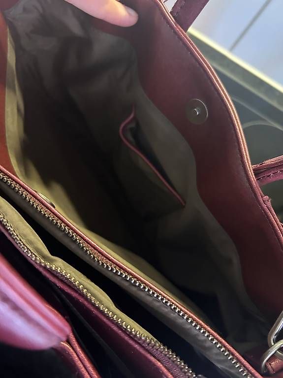 Borse da donna: MATT&NAT vegane Lederhandtasche bordeaux – Usato da Herrenschwanden venduto da ale_5ggz 3
