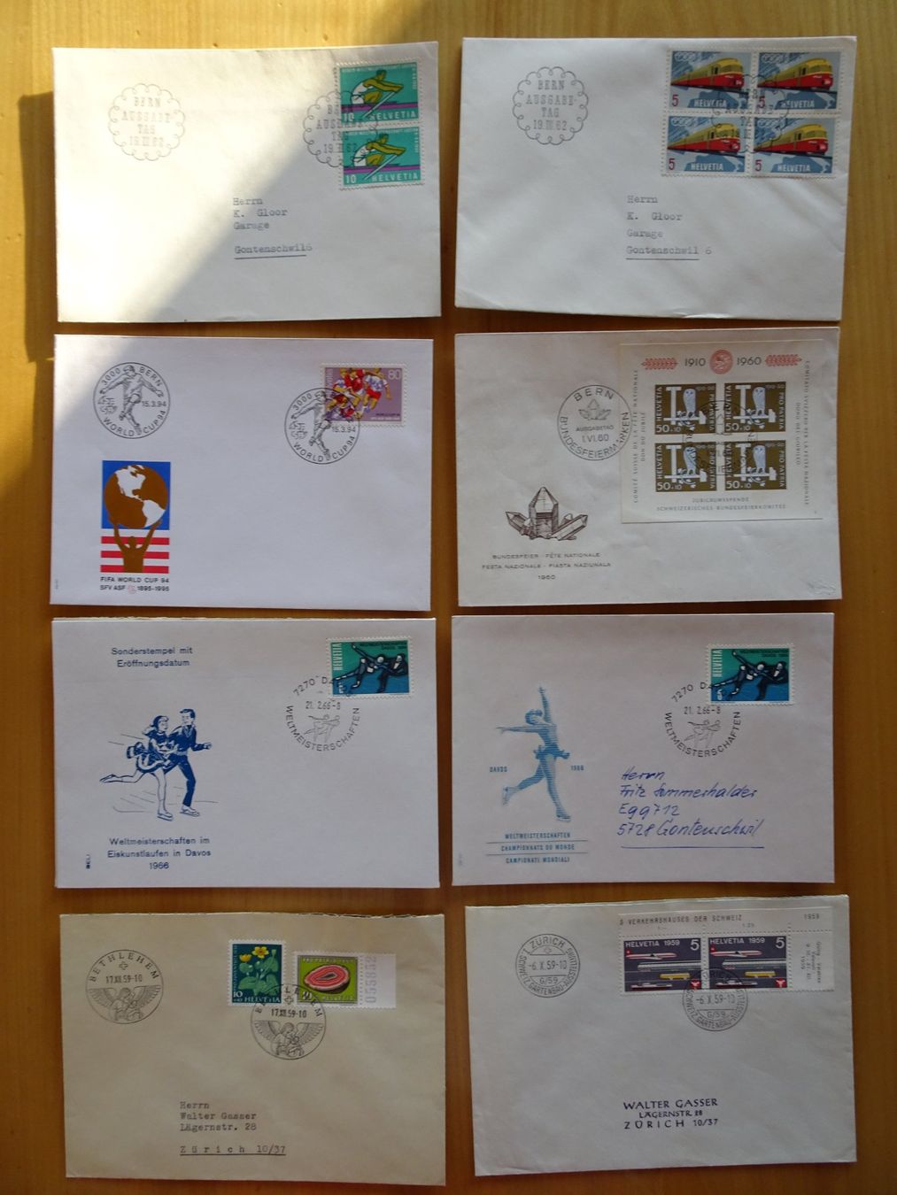 Alle Briefmarken: Sondercouverts/ Sonderstempel/ Sonderausgaben – Gebraucht aus Feldbrunnen von MarcusSO 4