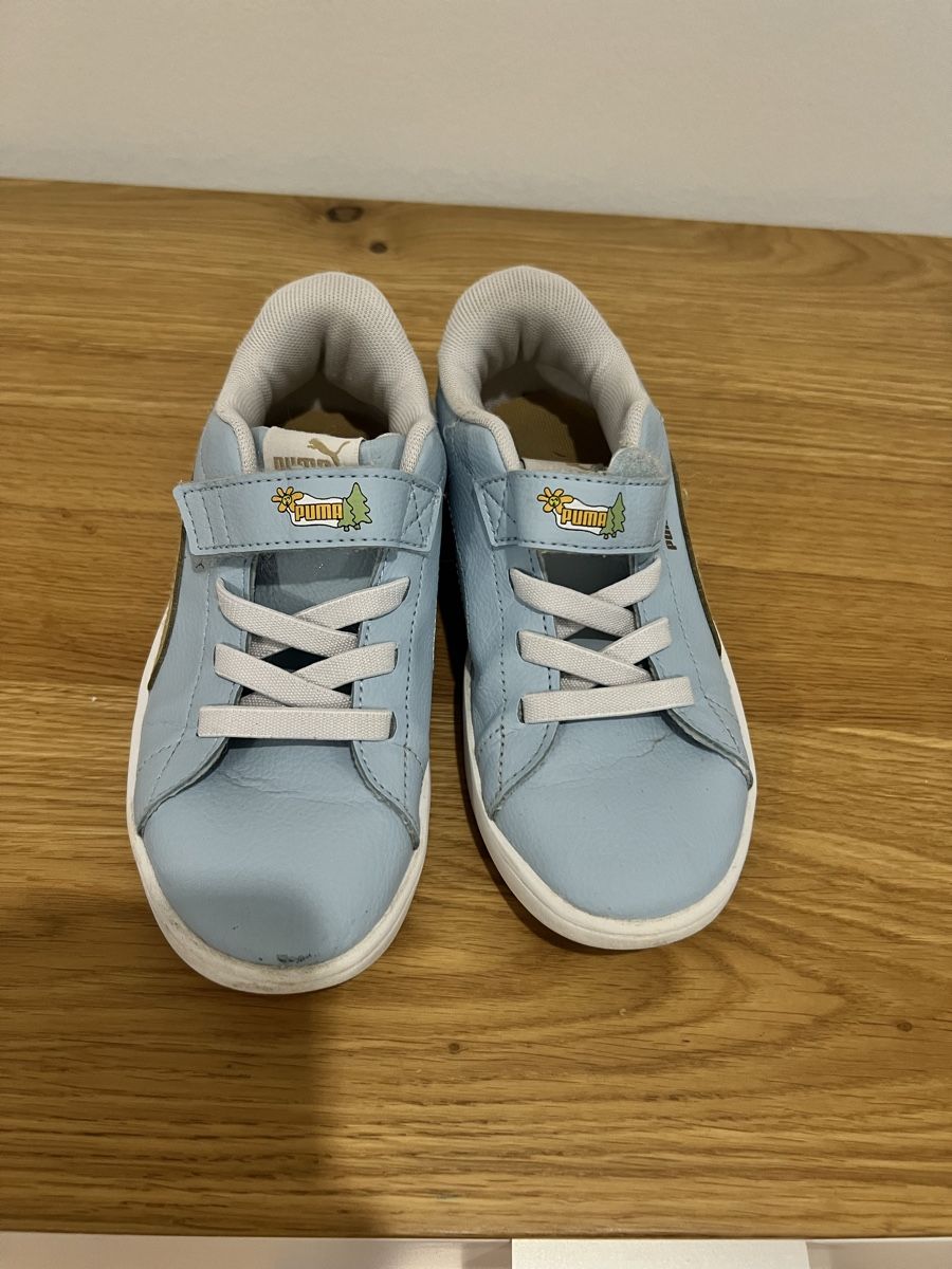 Puma Schuhe für Jungen: Puma Kinderschuhe, Gr. 32, hellblau mit Bärchen Bilde – Gebraucht aus Meggen von mar_7r7m